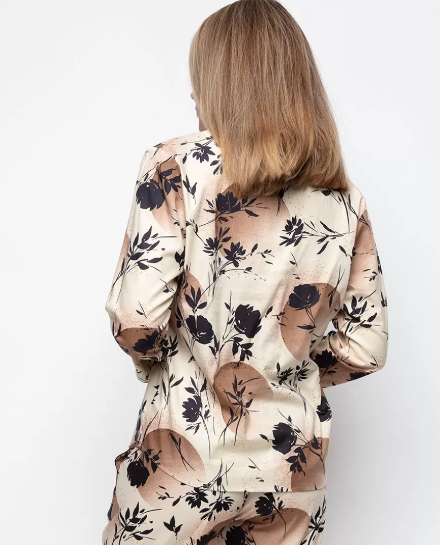 Alisha Moon Print Pyjama Top^Cyberjammies Hot
