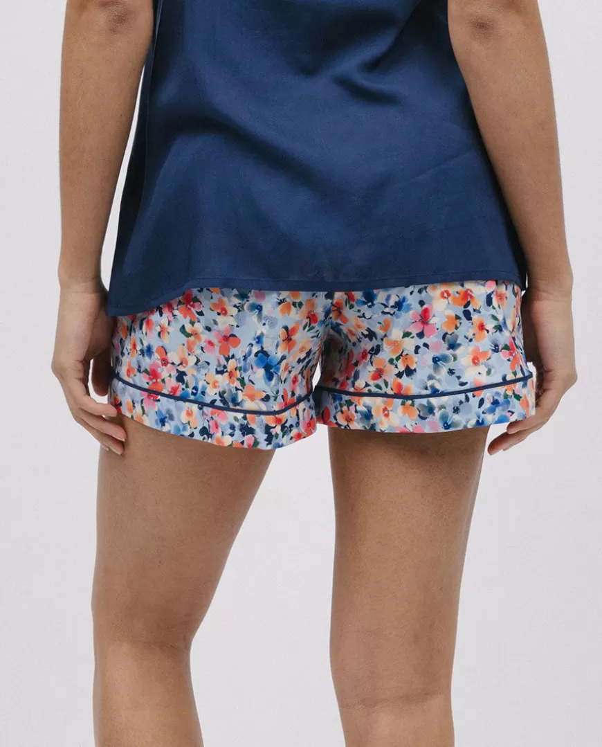 Bea Ditsy Floral Print Shorts^Cyberjammies Cheap