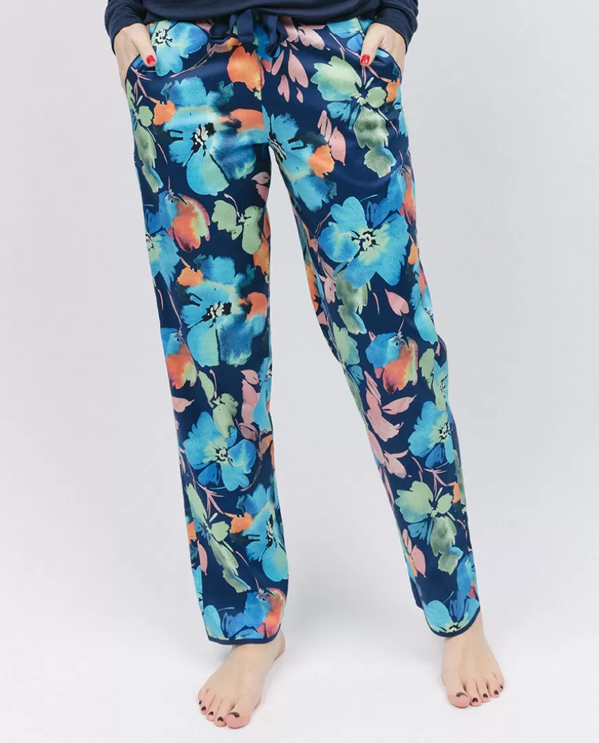 Bea Floral Print Pyjama Bottoms^Cyberjammies Online