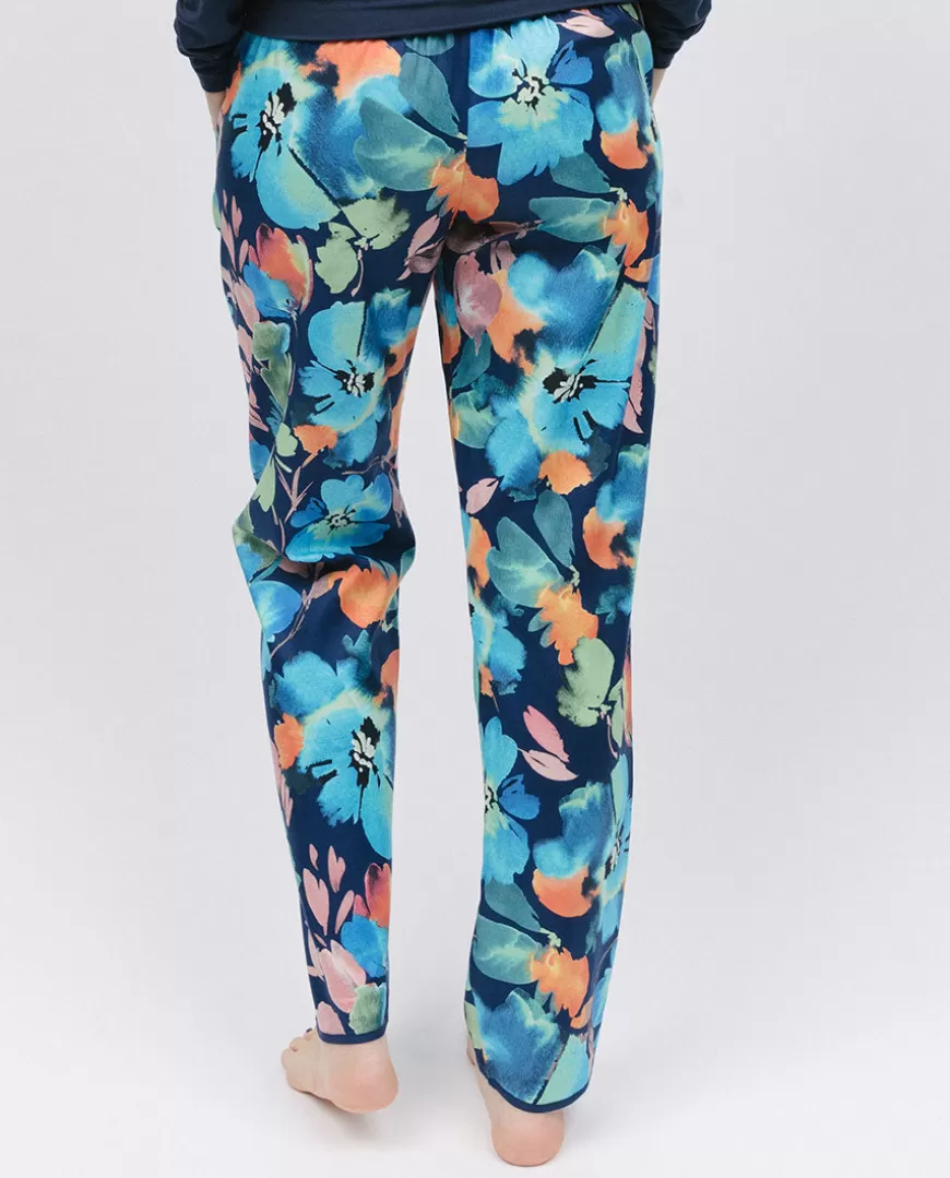 Bea Floral Print Pyjama Bottoms^Cyberjammies Online