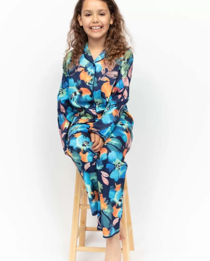 Bea Girls Floral Print Pyjama Set^Cyberjammies Best