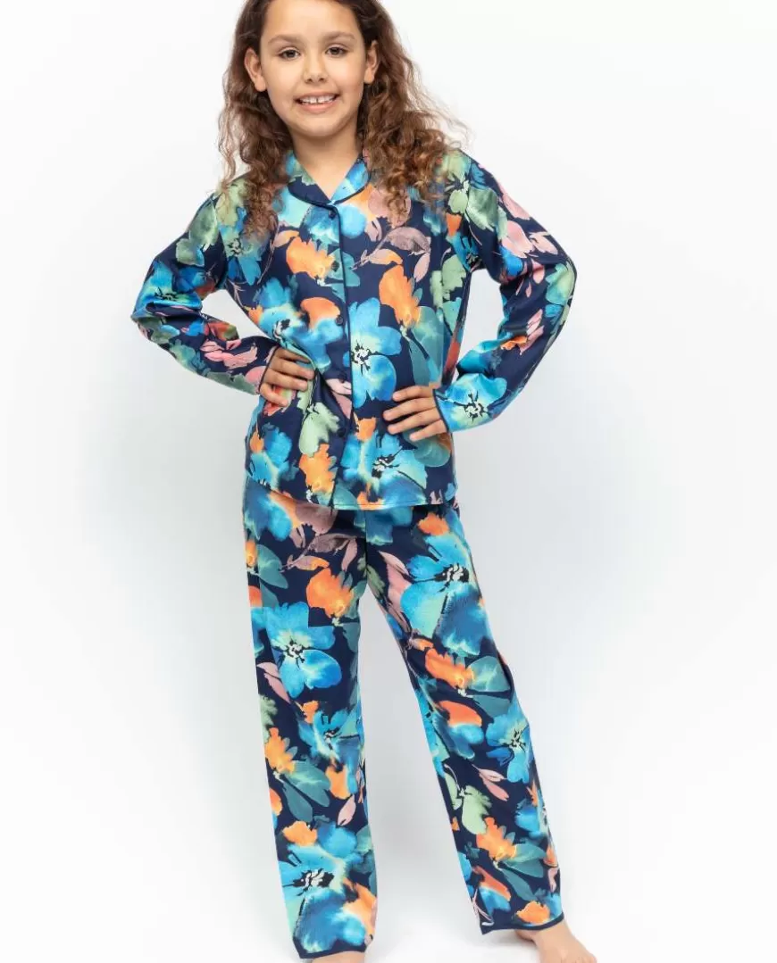 Bea Girls Floral Print Pyjama Set^Cyberjammies Best