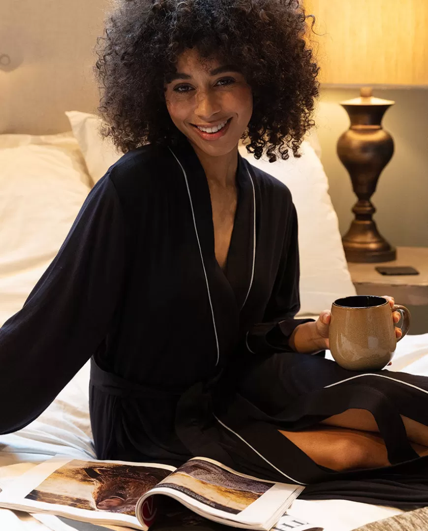 Beth Jersey Long Dressing Gown^Cyberjammies Discount