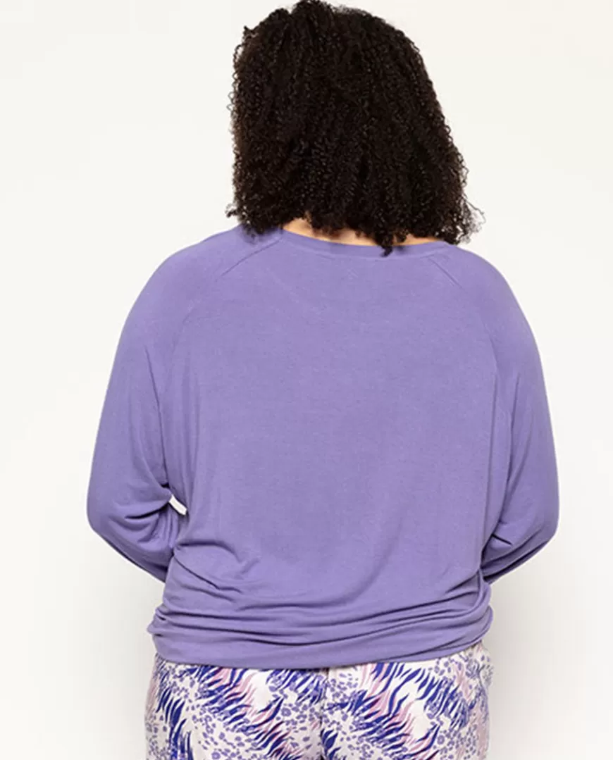 Camila Slouch Jersey Pyjama Top^Cyberjammies Discount