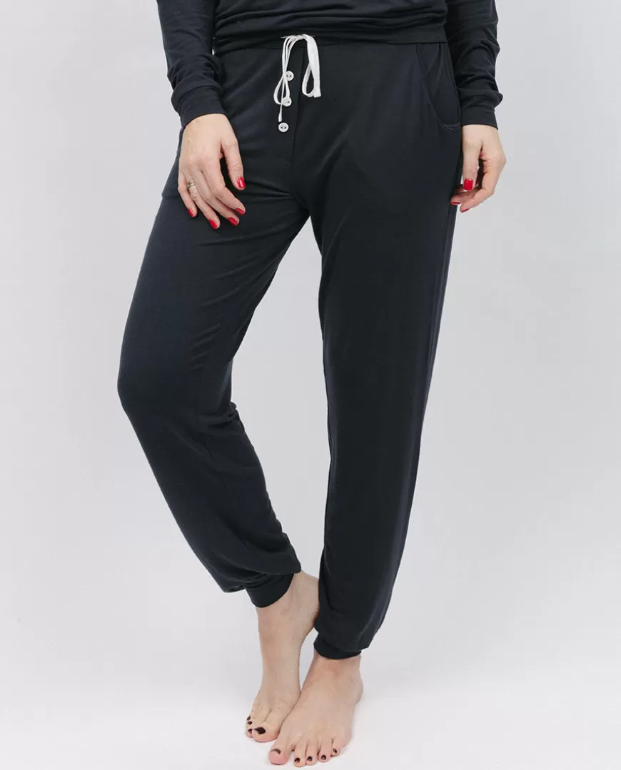 Charcoal Jersey Pyjama Bottoms^Cyberjammies Cheap