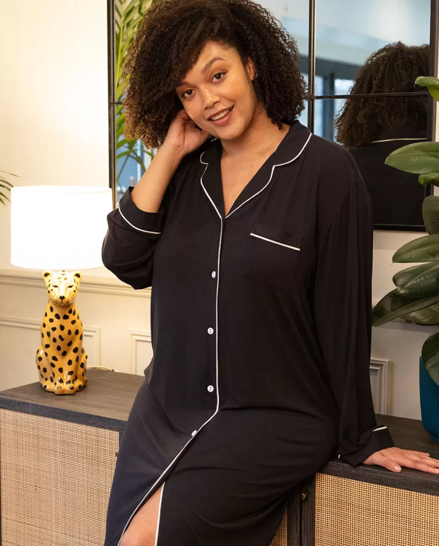 Charcoal Revere Jersey Nightshirt^Cyberjammies Cheap