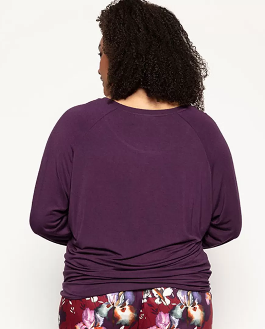 Clarissa Slouch Jersey Pyjama Top^Cyberjammies Discount