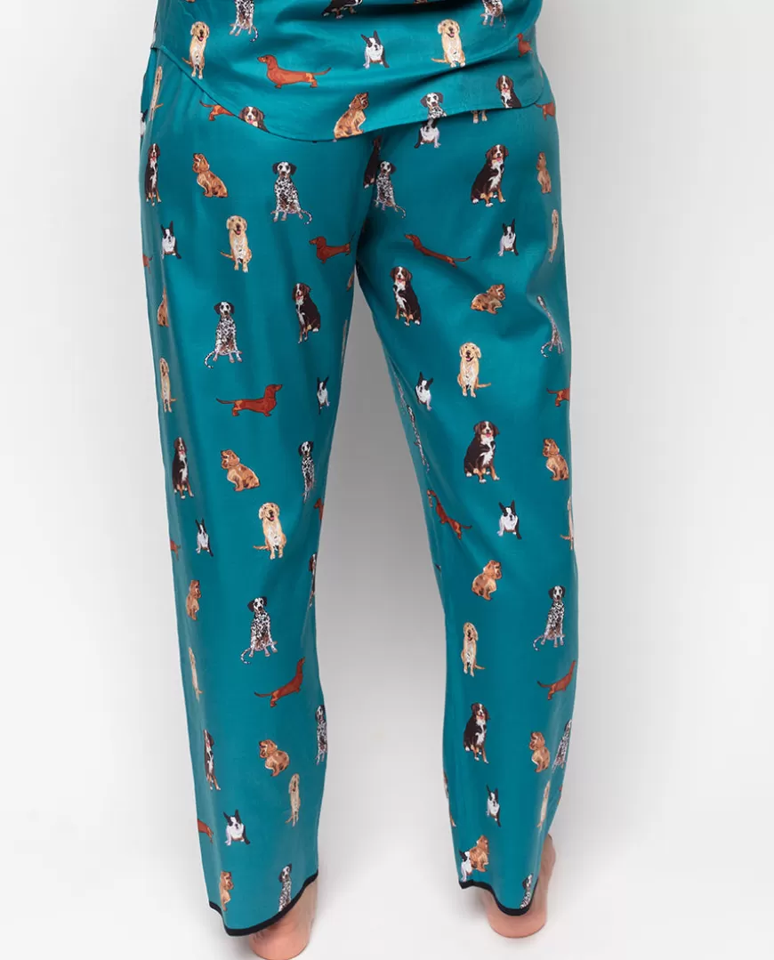 Coco Dog Print Pyjama Bottoms^Cyberjammies New