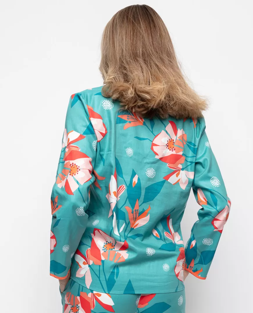Coco Floral Print Pyjama Top^Cyberjammies Cheap