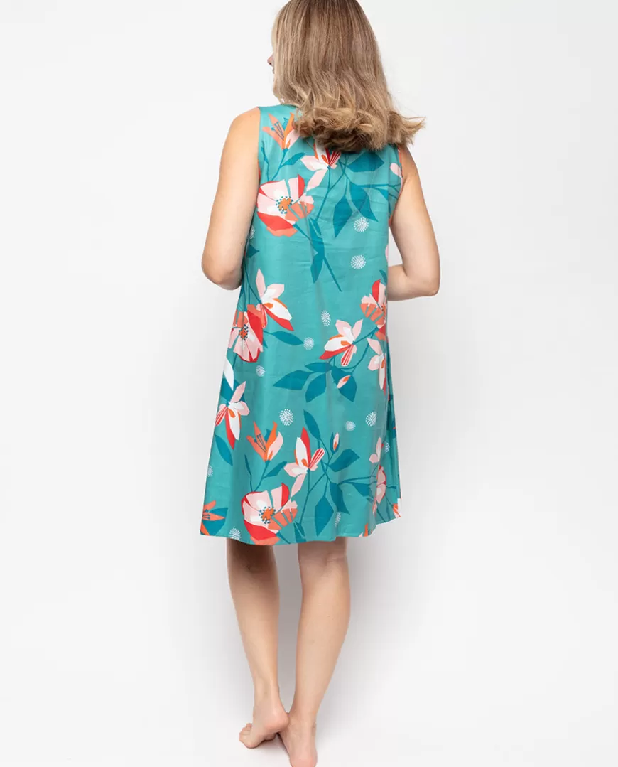 Coco Floral Print Short Nightdress^Cyberjammies Outlet