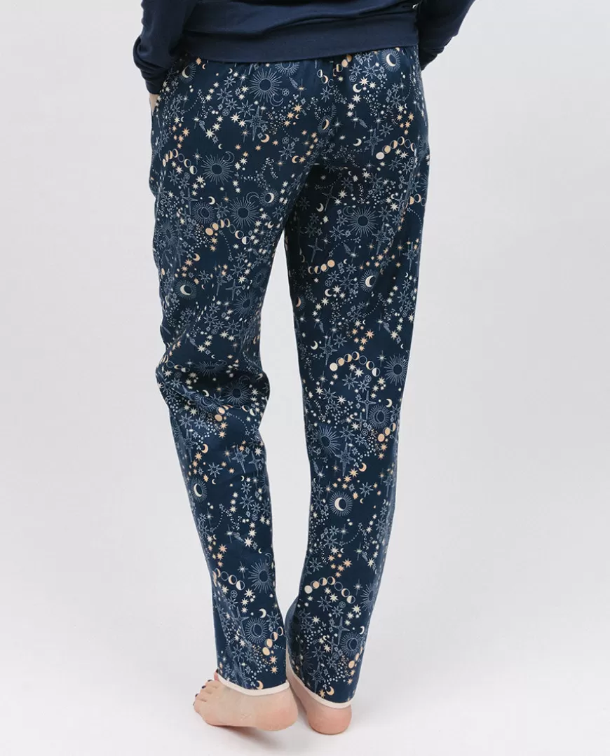 Cosmo Celestial Print Pyjama Bottoms^Cyberjammies Clearance