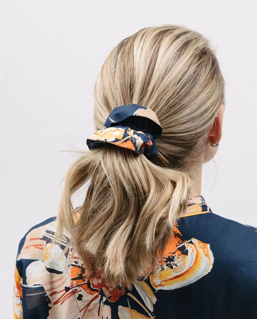 Cosmo Floral Print Scrunchie^Cyberjammies New