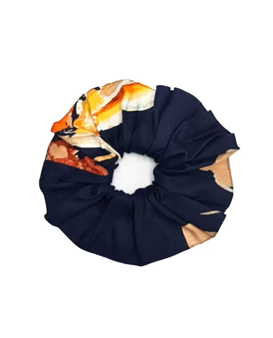 Cosmo Floral Print Scrunchie^Cyberjammies New