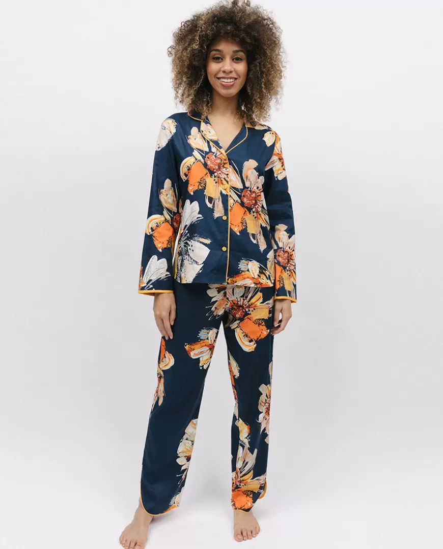 Cosmo Womens Floral Print Pyjama Set^Cyberjammies Sale