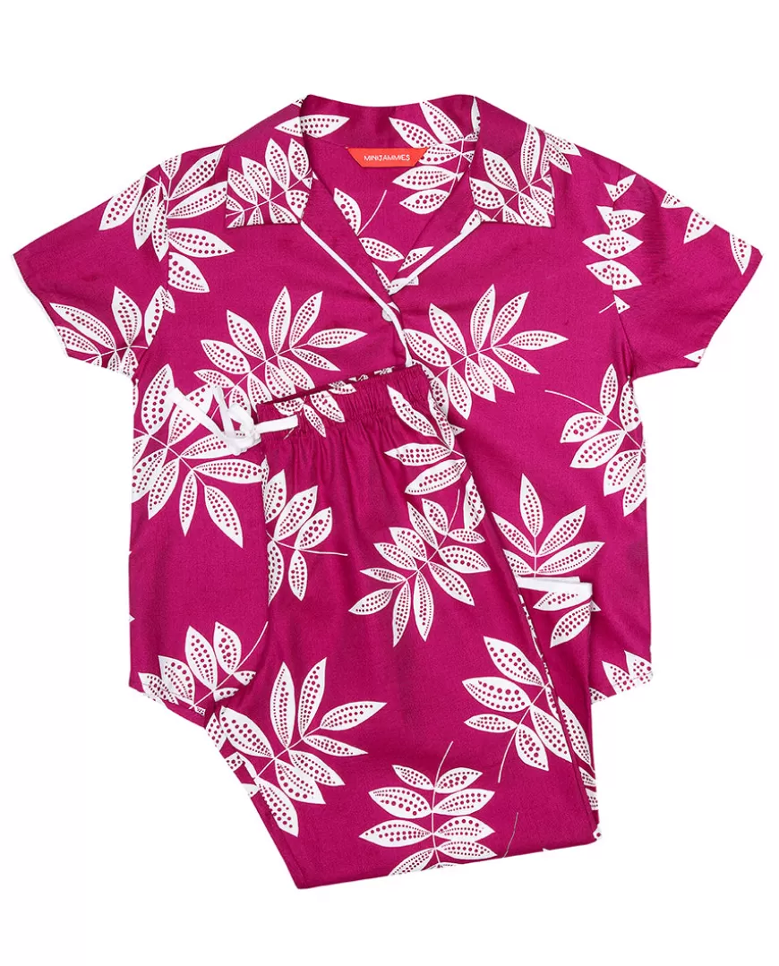 Emmi Girls Leaf Print Pyjama Set^Cyberjammies Best Sale