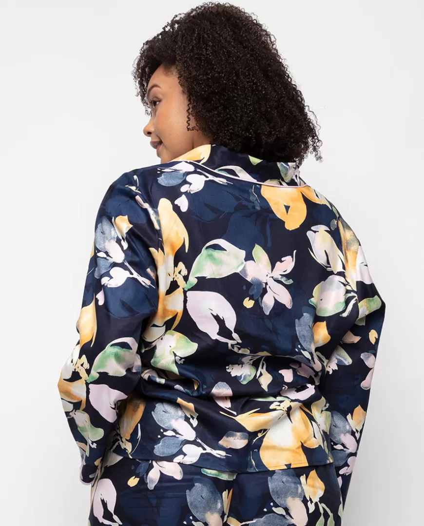 Estelle Floral Print Pyjama Top^Cyberjammies Sale