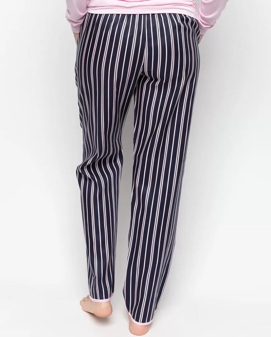 Estelle Printed Stripe Pyjama Bottoms^Cyberjammies Shop