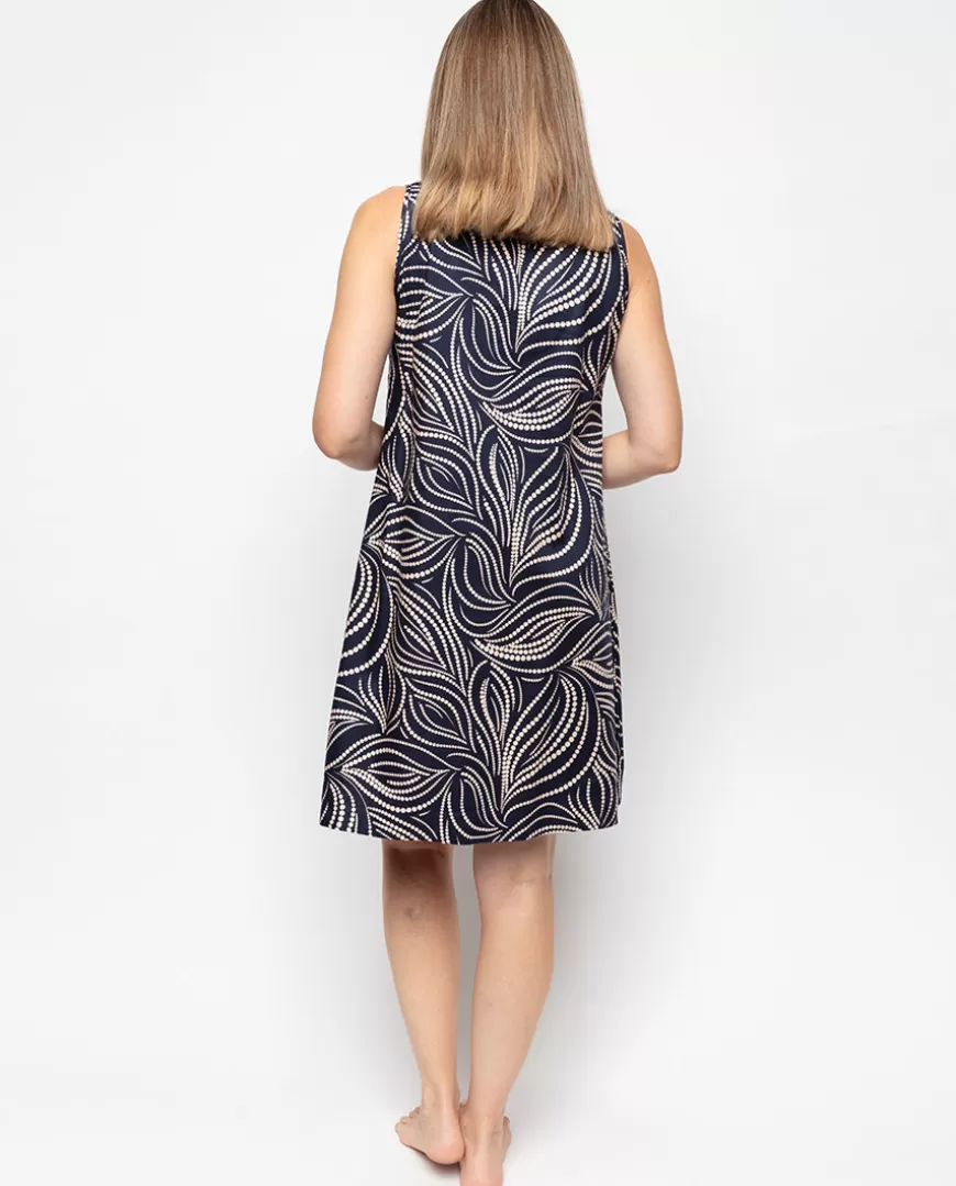 Estelle Spot Print Short Nightdress^Cyberjammies Outlet
