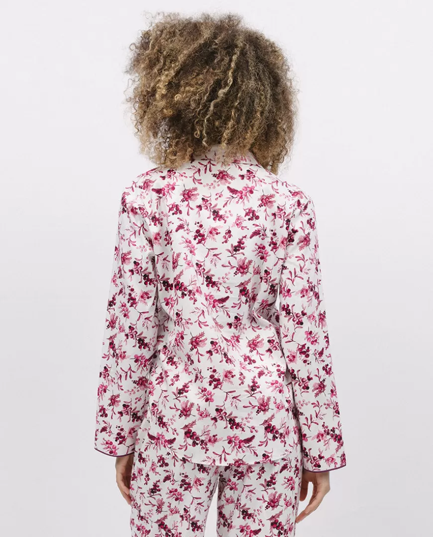 Eve Berry Print Pyjama Top^Cyberjammies Shop