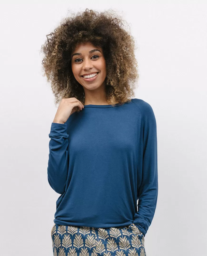 Fawn Slouch Jersey Pyjama Top^Cyberjammies Fashion