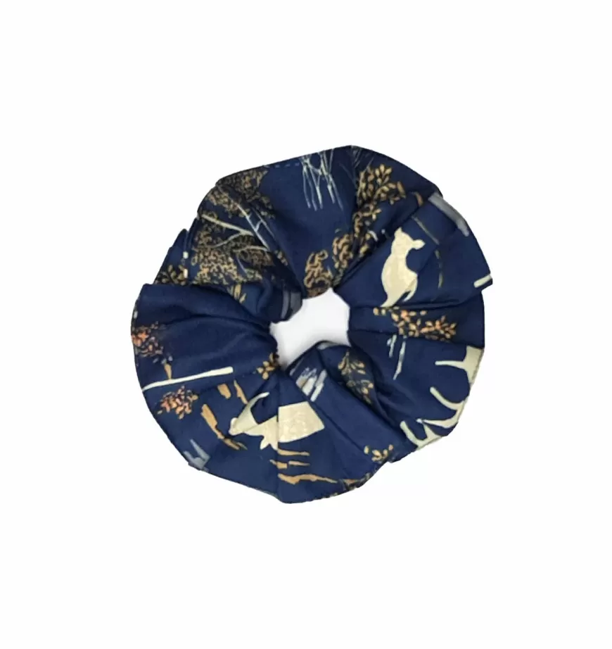 Fawn Woodland Print Scrunchie^Cyberjammies Shop