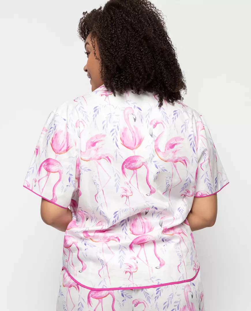 Fifi Flamingo Print Pyjama Top^Cyberjammies Sale
