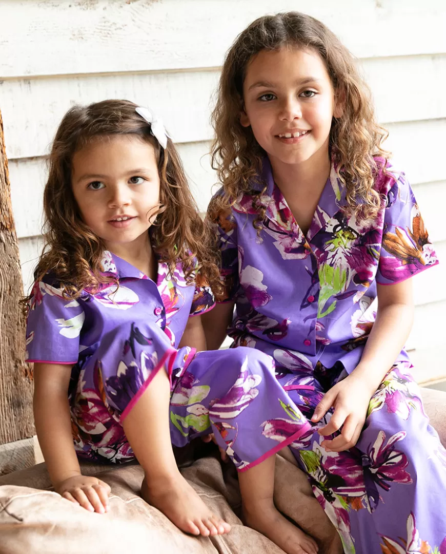 Fifi Girls Floral Print Pyjama Set^Cyberjammies Online