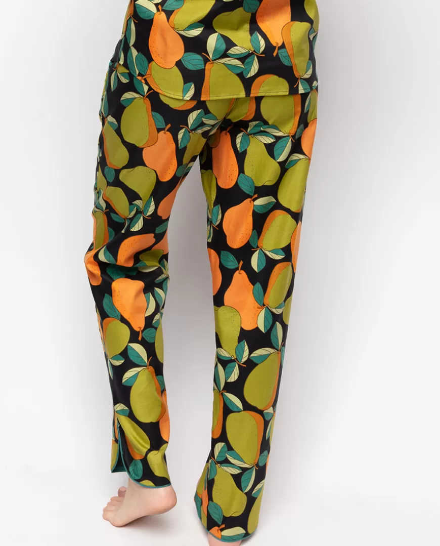 Flo Pear Print Pyjama Bottoms^Cyberjammies Shop