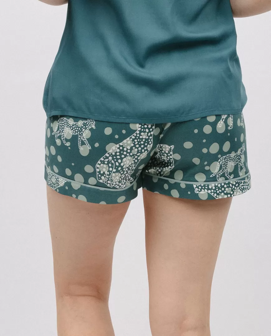 Hannah Leopard Print Shorts^Cyberjammies Best Sale