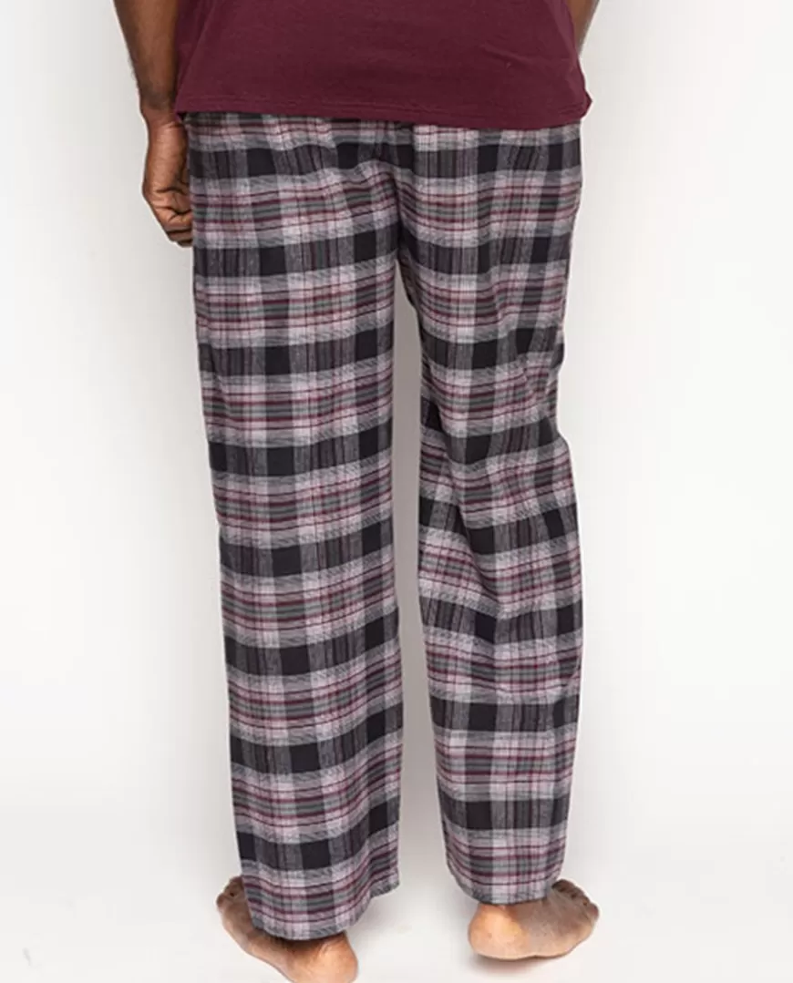 Harley Brushed Check Pyjama Bottoms^Cyberjammies Flash Sale