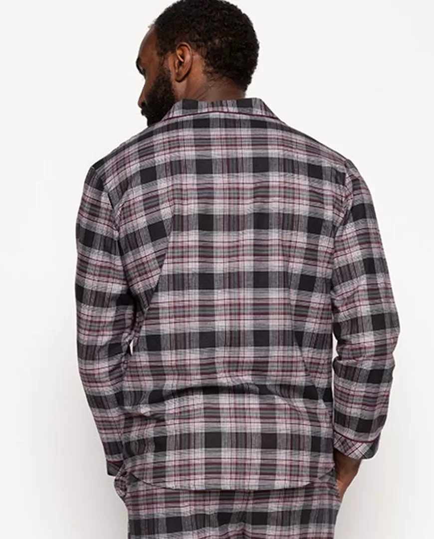 Harley Brushed Check Pyjama Top^Cyberjammies Cheap
