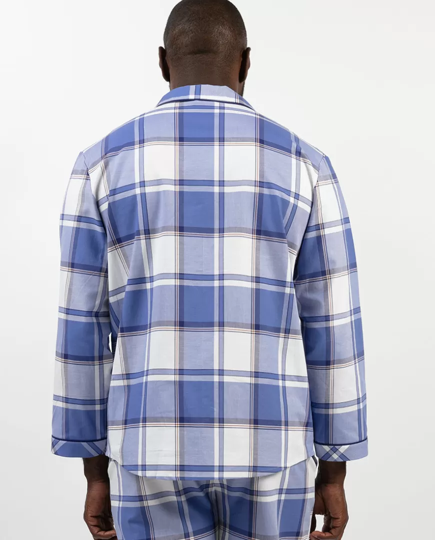 Jamie Check Pyjama Top^Cyberjammies Cheap