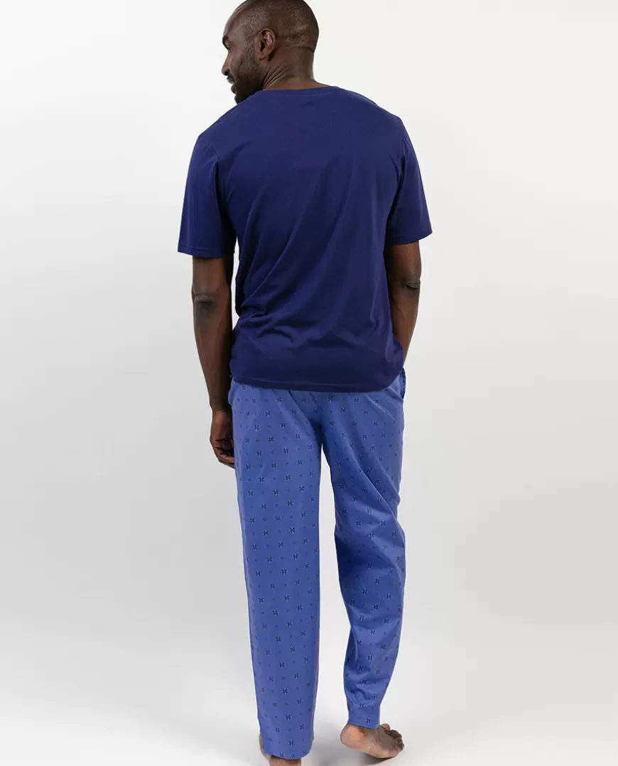 Jamie Jersey T-Shirt And Geo Print Pyjama Set^Cyberjammies Best Sale