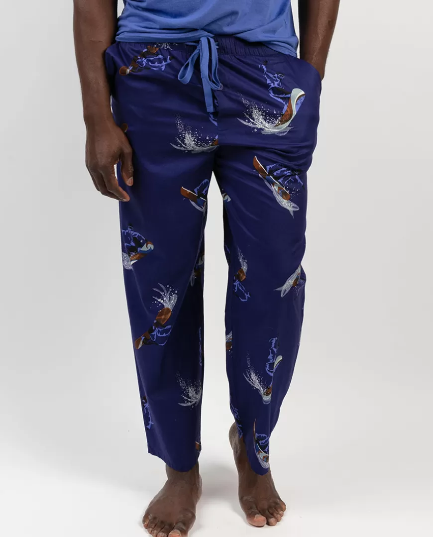 Jamie Snowboarder Print Pyjama Bottoms^Cyberjammies Cheap