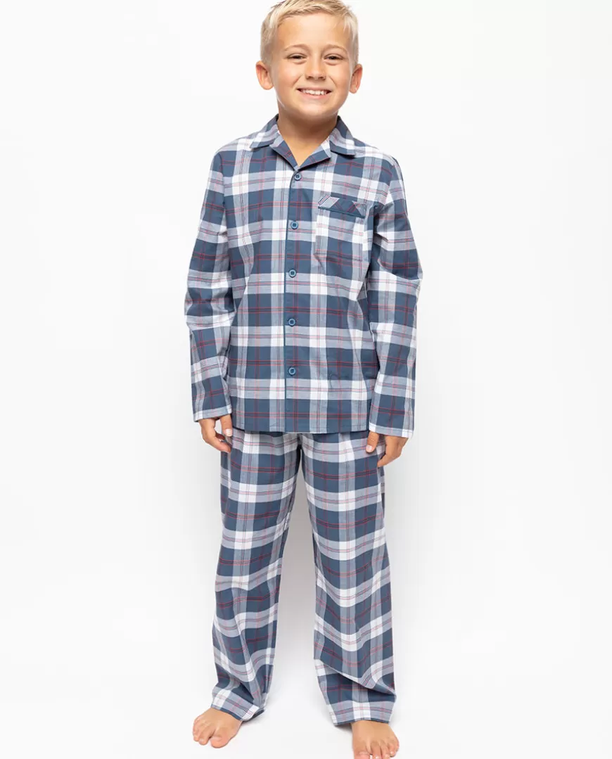 Jasper Boys Check Pyjama Set^Cyberjammies Cheap