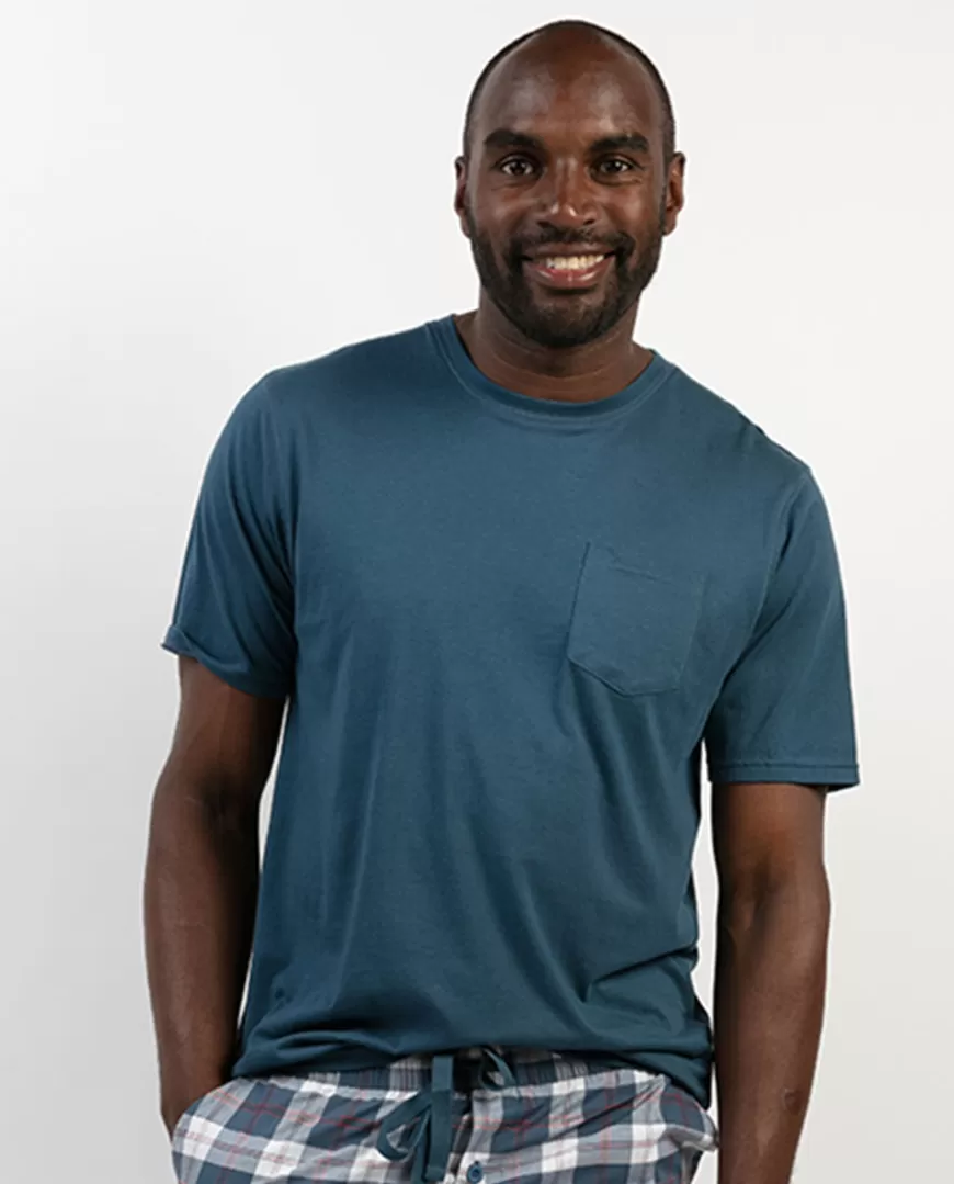 Jasper Teal Jersey T-Shirt^Cyberjammies Fashion
