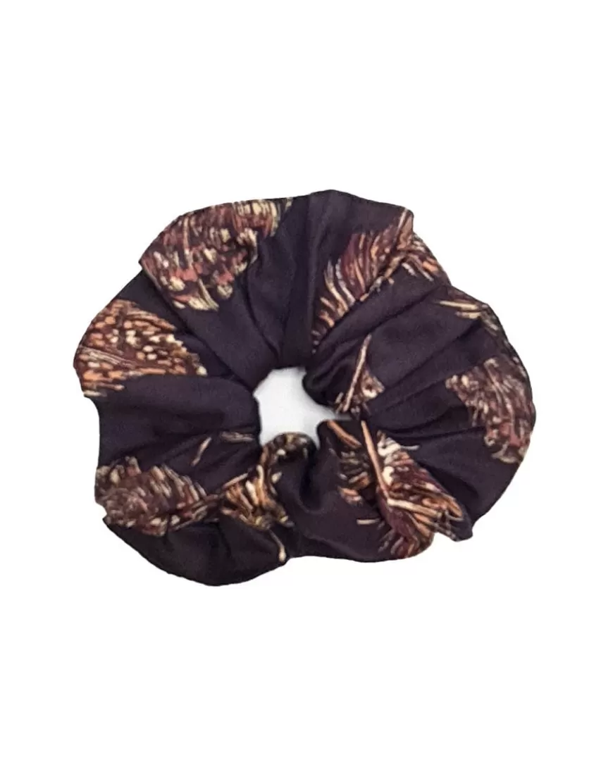 Lana Feather Print Scrunchie^Cyberjammies New