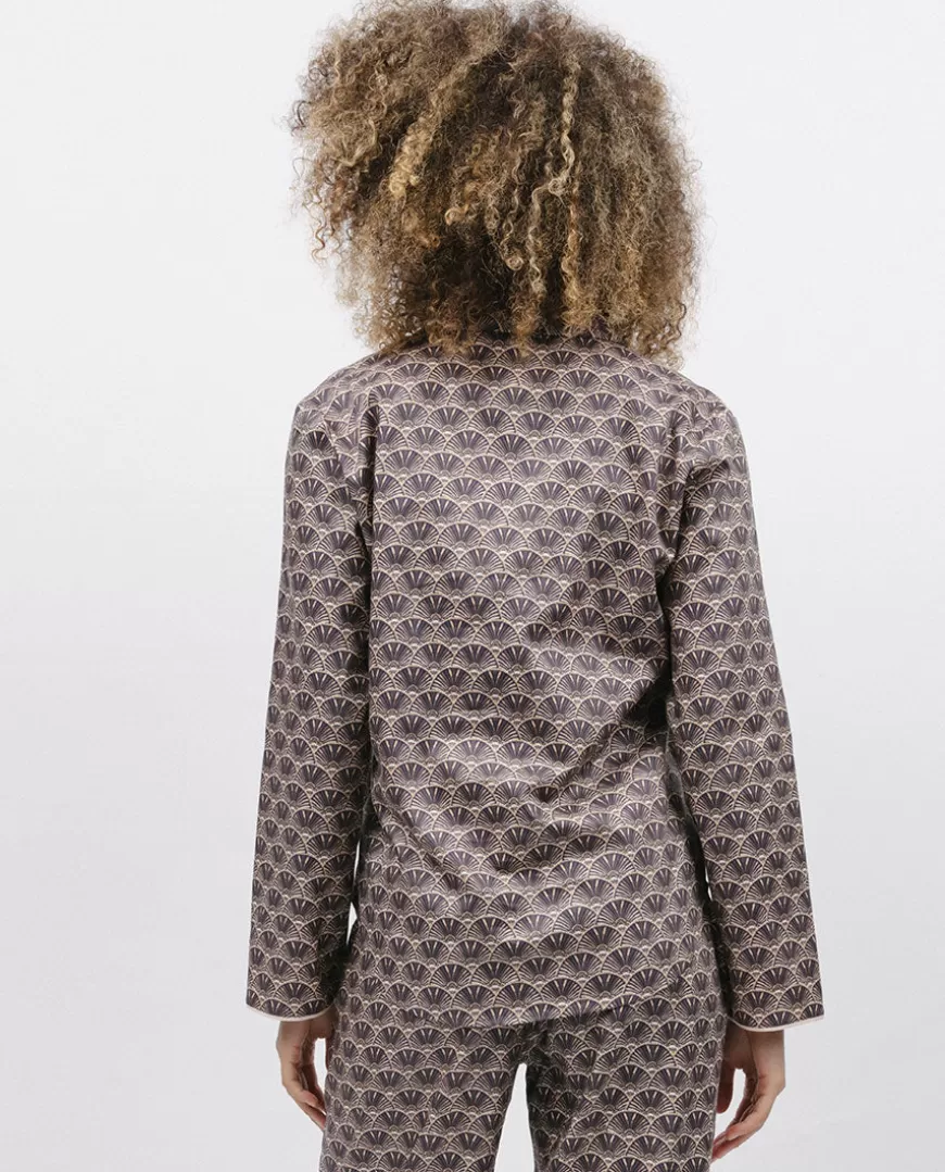 Lana Geo Print Pyjama Top^Cyberjammies Cheap
