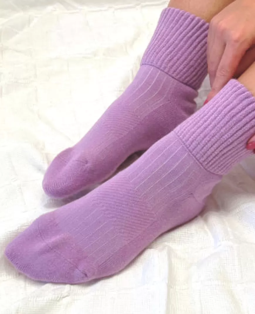 Lilac Bamboo Socks^Cyberjammies Outlet