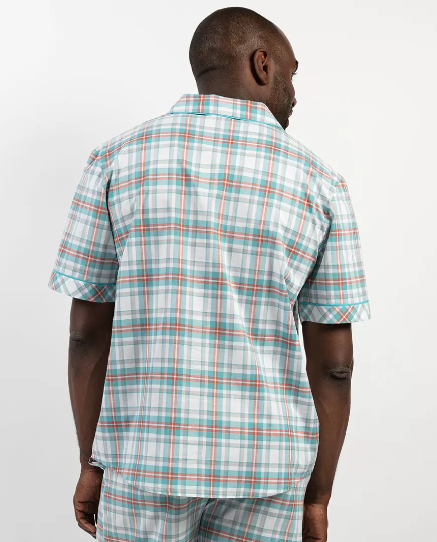 Luca Check Pyjama Top^Cyberjammies Fashion