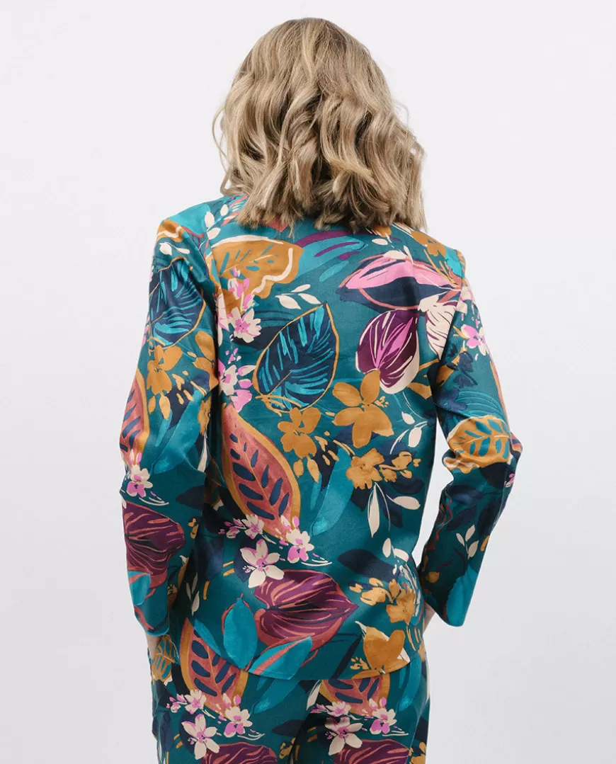 Maple Leaf Print Pyjama Top^Cyberjammies Fashion