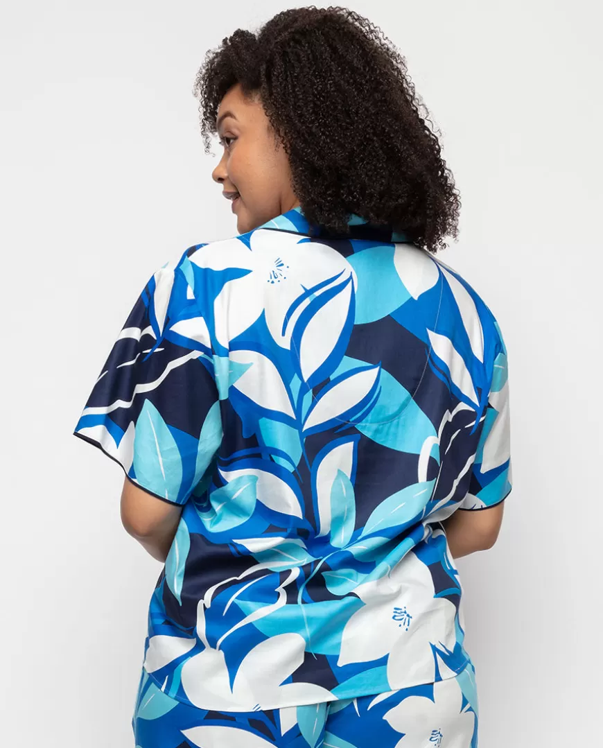 Marie Floral Print Pyjama Top^Cyberjammies Discount