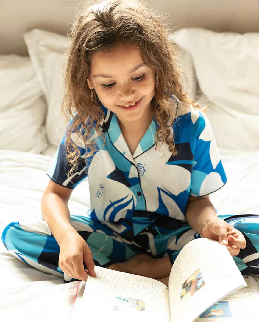 Marie Girls Floral Print Pyjama Set^Cyberjammies Outlet