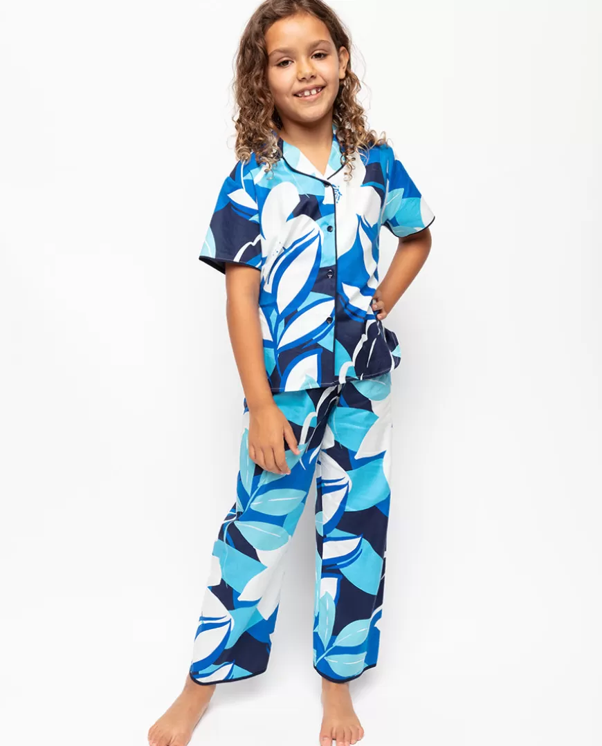 Marie Girls Floral Print Pyjama Set^Cyberjammies Outlet