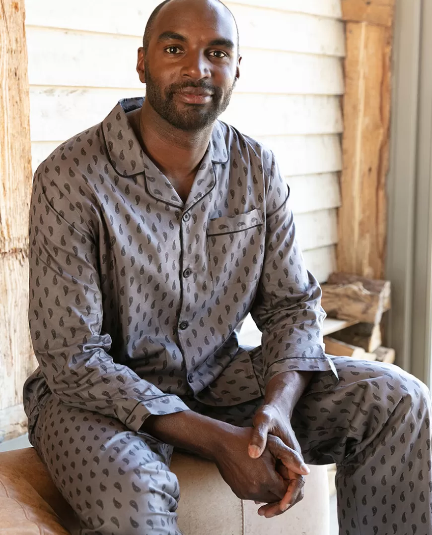 Mason Paisley Print Pyjama Set^Cyberjammies Shop