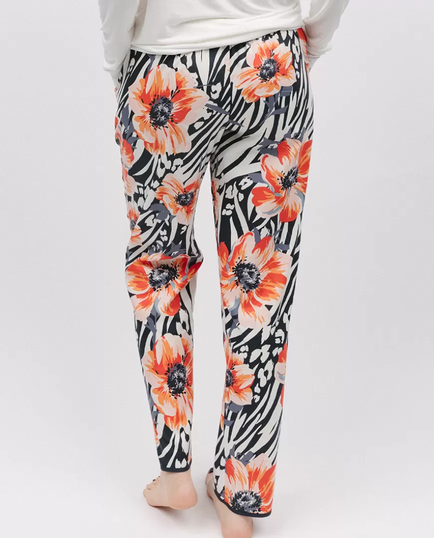 Nicole Animal Floral Print Pyjama Bottoms^Cyberjammies Flash Sale