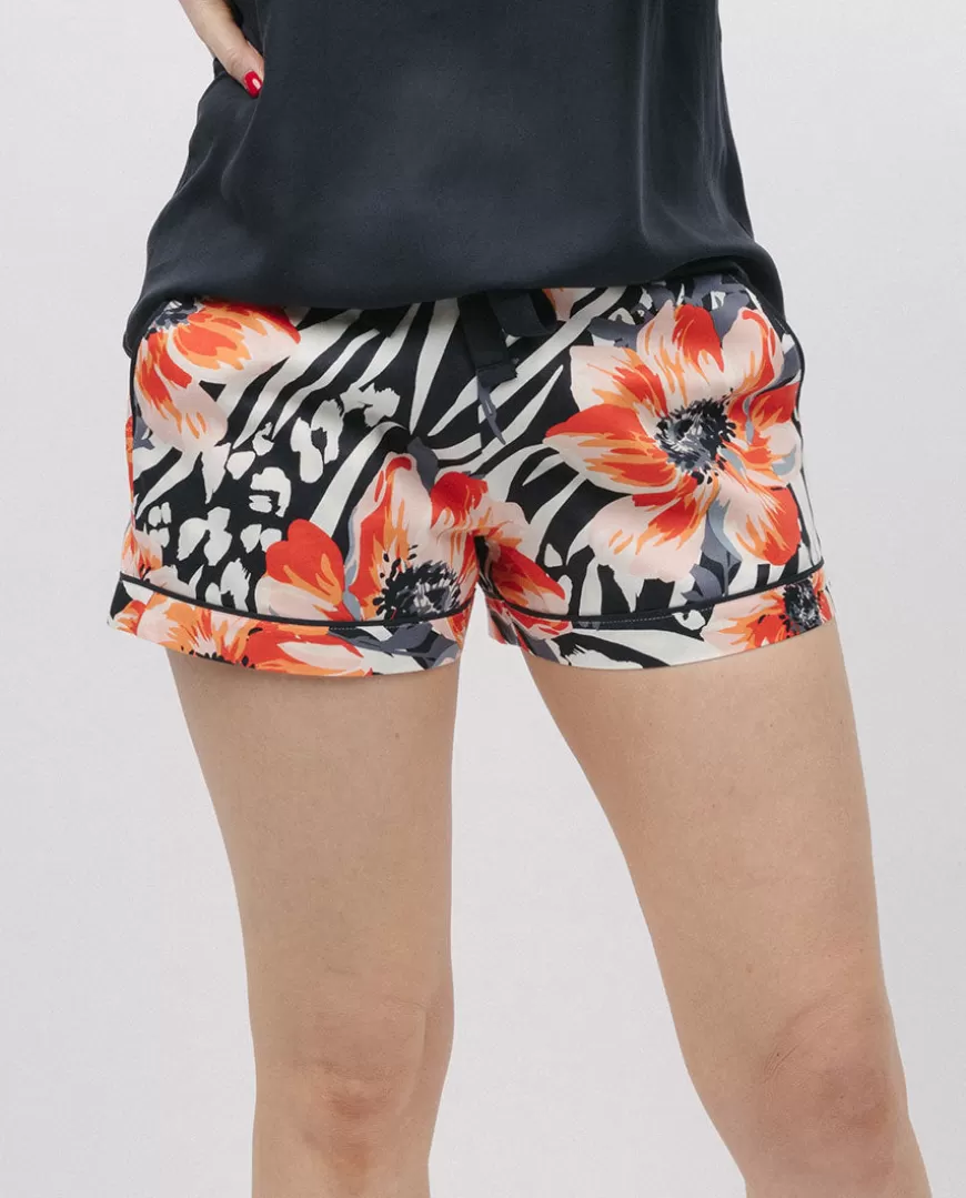 Nicole Animal Floral Print Shorts^Cyberjammies Outlet