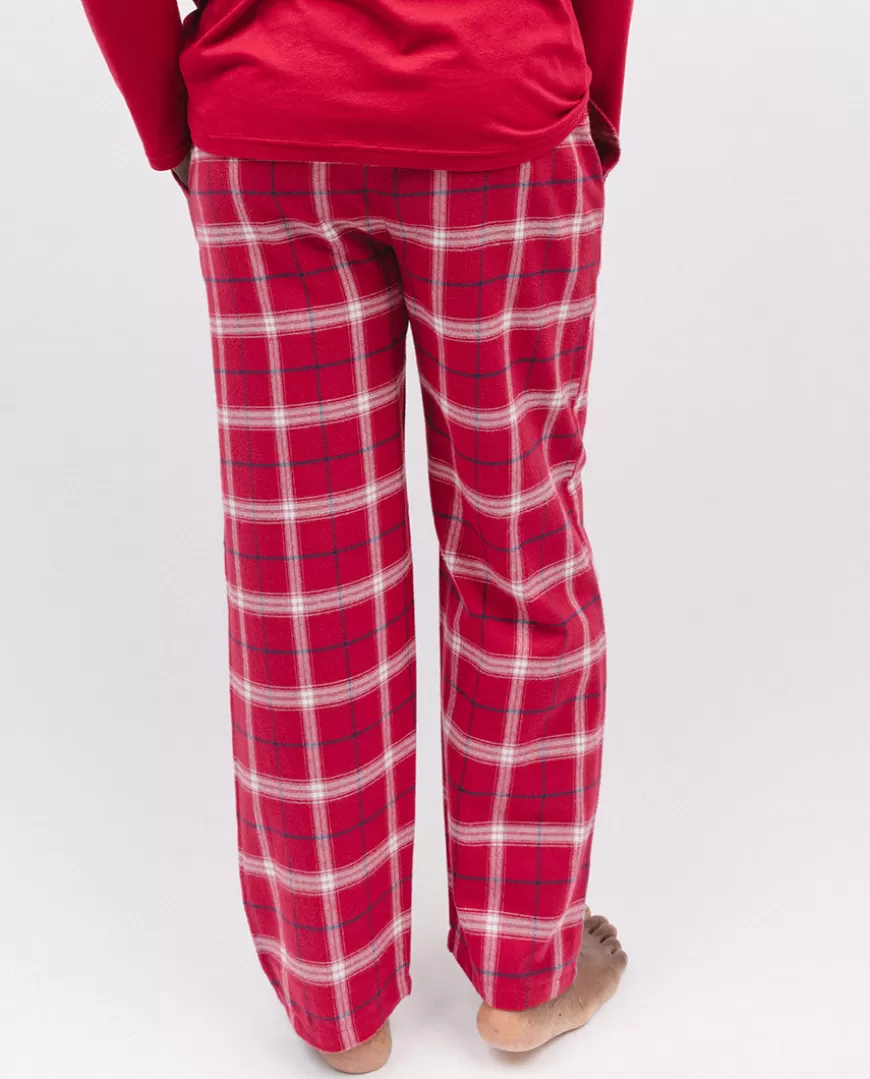 Noel Mens Super Cosy Check Pyjama Bottoms^Cyberjammies Clearance