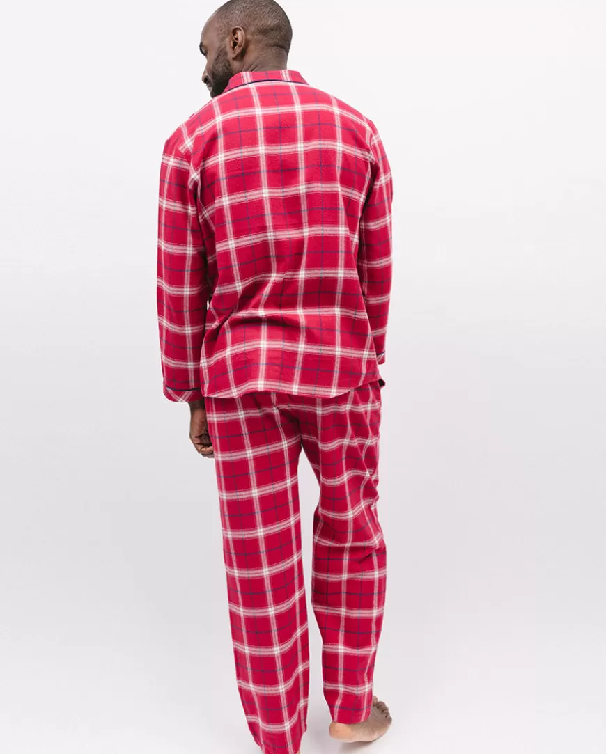 Noel Mens Super Cosy Check Pyjama Set^Cyberjammies Cheap