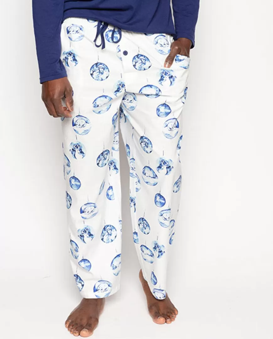 Riley Mens Bauble Print Pyjama Bottoms^Cyberjammies Best